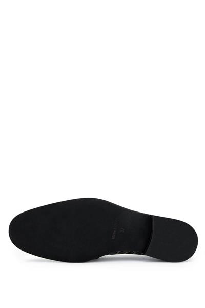 Mario Valentino Kadın Deri & Tekstil Siyah Loafer Ayakkabı