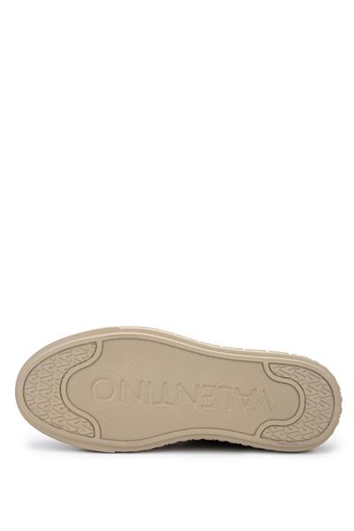 Mario Valentino Kadın Hakiki Deri Bej Sneakers & Spor Ayakkabı