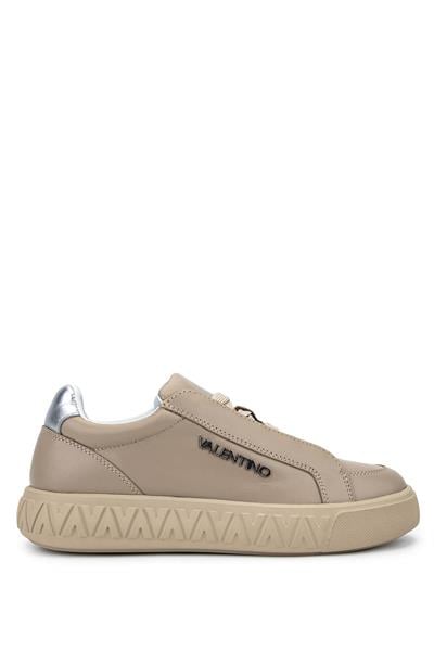 Mario Valentino Kadın Hakiki Deri Bej Sneakers & Spor Ayakkabı
