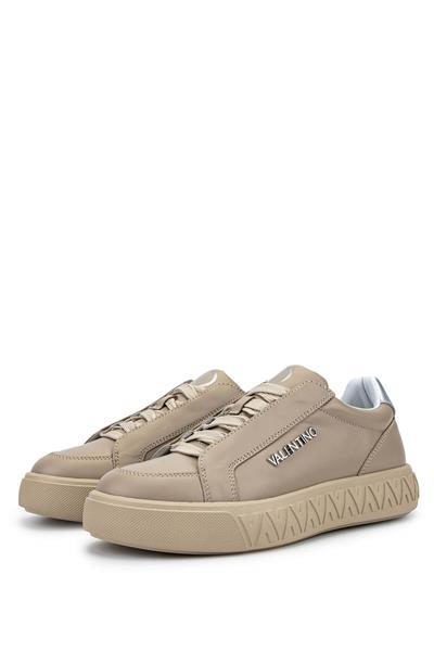 Mario Valentino Kadın Hakiki Deri Bej Sneakers & Spor Ayakkabı