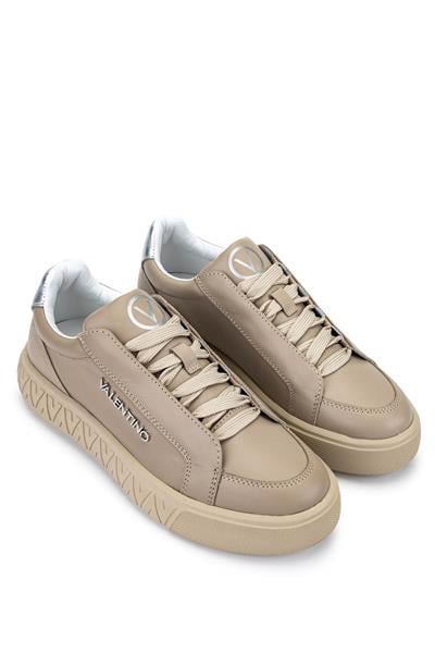Mario Valentino Kadın Hakiki Deri Bej Sneakers & Spor Ayakkabı