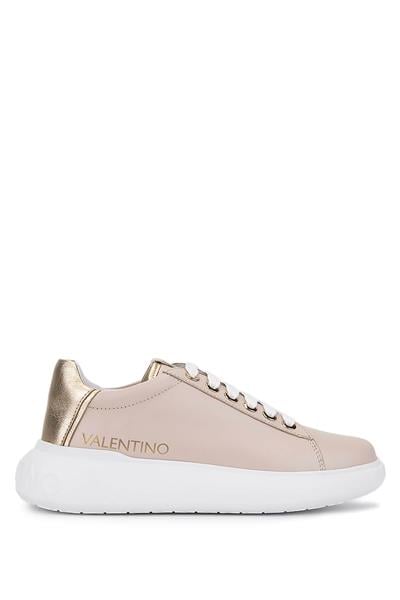 Mario Valentino Kadın Hakiki Deri Bej Sneakers & Spor Ayakkabı