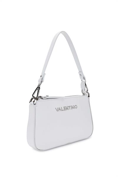 Mario Valentino Kadın Hakiki Deri Beyaz El Çantası