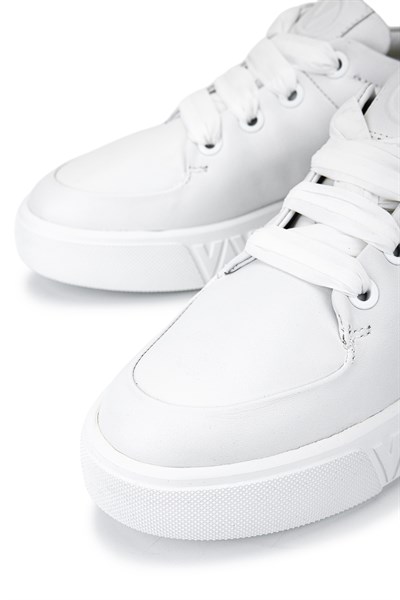 Mario Valentino Kadın Hakiki Deri Beyaz Sneakers & Spor Ayakkabı