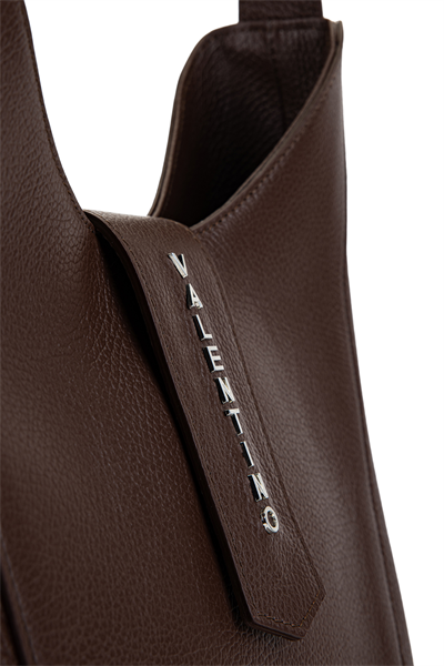 Mario Valentino Kadın Hakiki Deri Kahverengi Omuz Çanta