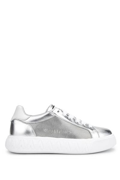 Mario Valentino Kadın Hakiki Deri Metalik Sneakers & Spor Ayakkabı