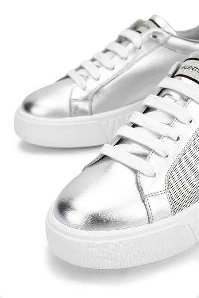 Mario Valentino Kadın Hakiki Deri Metalik Sneakers & Spor Ayakkabı