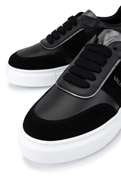 Mario Valentino Kadın Hakiki Deri Siyah Sneakers & Spor Ayakkabı