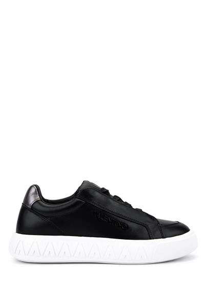 Mario Valentino Kadın Hakiki Deri Siyah Sneakers & Spor Ayakkabı