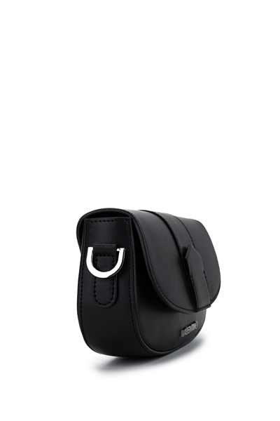 Mario Valentino Kadın Hakiki Deri Siyah Postacı Çanta