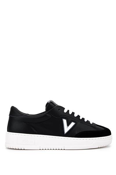 Mario Valentino Kadın Hakiki Deri Siyah/Beyaz Sneakers & Spor Ayakkabı