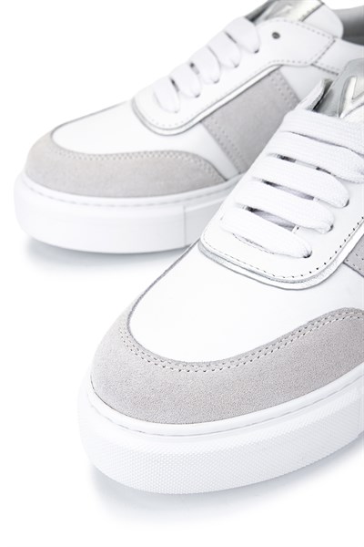 Mario Valentino Kadın Hakiki Deri Beyaz Sneakers & Spor Ayakkabı