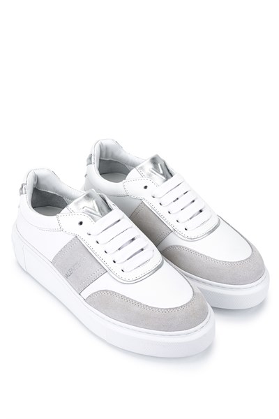 Mario Valentino Kadın Hakiki Deri Beyaz Sneakers & Spor Ayakkabı