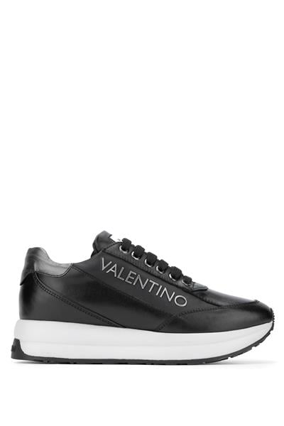 Mario Valentino Kadın Hakiki Deri Siyah Sneakers & Spor Ayakkabı