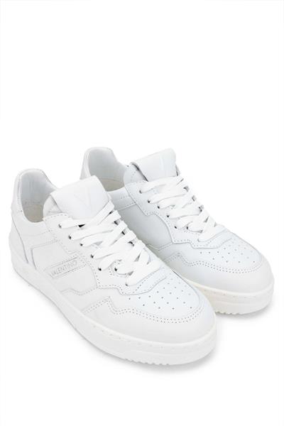 Mario Valentino Unisex Hakiki Deri Beyaz Sneakers & Spor Ayakkabı