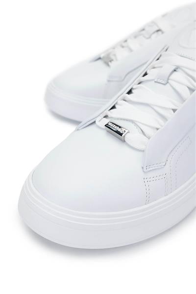 Mario Valentino Unisex Hakiki Deri Beyaz Sneakers & Spor Ayakkabı
