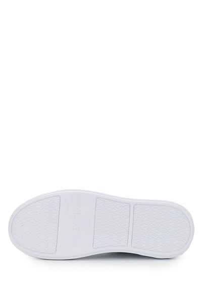 Mario Valentino Unisex Hakiki Deri Beyaz Sneakers & Spor Ayakkabı