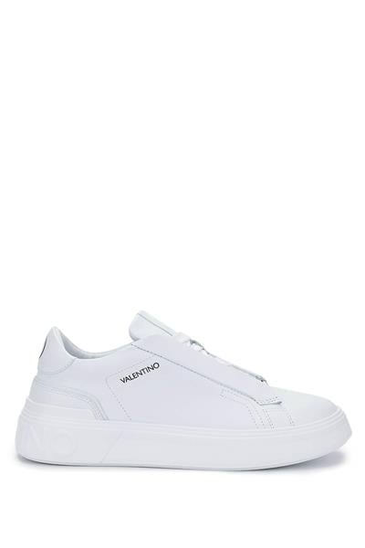 Mario Valentino Unisex Hakiki Deri Beyaz Sneakers & Spor Ayakkabı