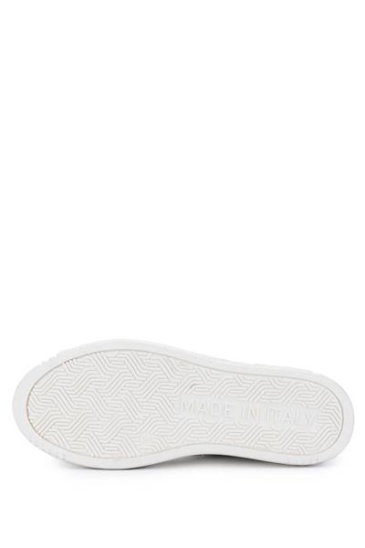 Mario Valentino Unisex Hakiki Deri Beyaz Sneakers & Spor Ayakkabı