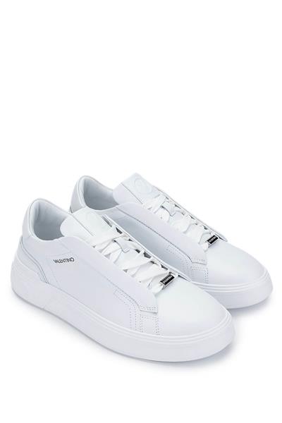 Mario Valentino Unisex Hakiki Deri Beyaz Sneakers & Spor Ayakkabı