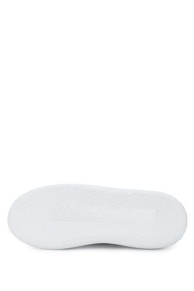 Mario Valentino Unisex Hakiki Deri Beyaz/Siyah Sneakers & Spor Ayakkabı
