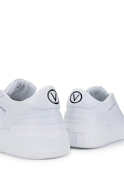 Mario Valentino Unisex Hakiki Deri Beyaz Sneakers & Spor Ayakkabı