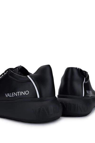 Mario Valentino Unisex Hakiki Deri Siyah Sneakers & Spor Ayakkabı