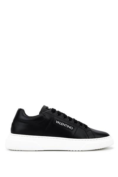 Mario Valentino Unisex Hakiki Deri Siyah Sneakers & Spor Ayakkabı