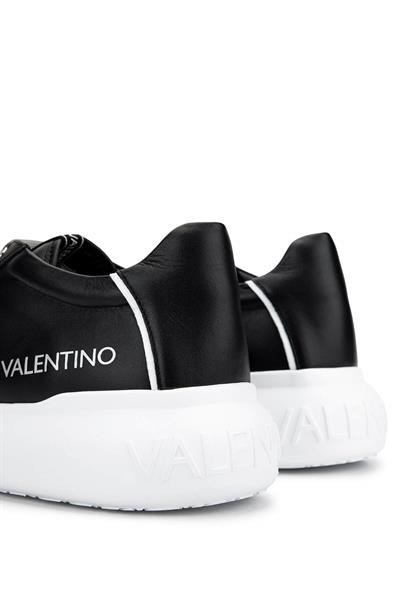 Mario Valentino Unisex Hakiki Deri Siyah/Beyaz Sneakers & Spor Ayakkabı