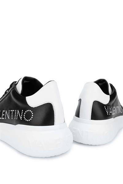 Mario Valentino Unisex Hakiki Deri Siyah Sneakers & Spor Ayakkabı