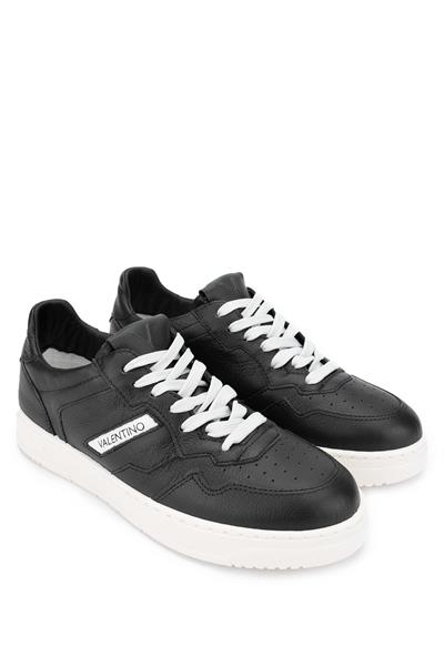 Mario Valentino Unisex Hakiki Deri Siyah Sneakers & Spor Ayakkabı