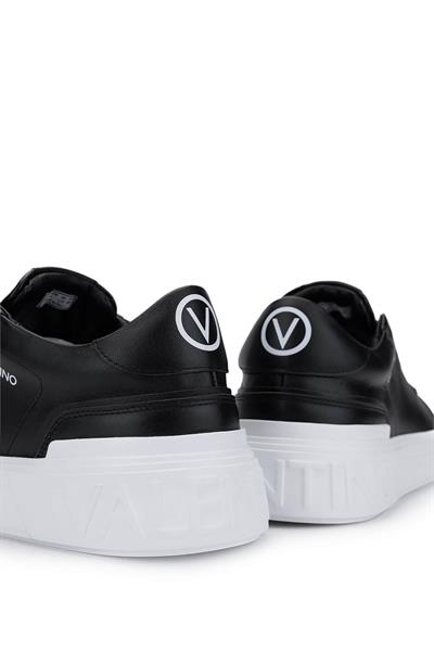 Mario Valentino Unisex Hakiki Deri Siyah Sneakers & Spor Ayakkabı