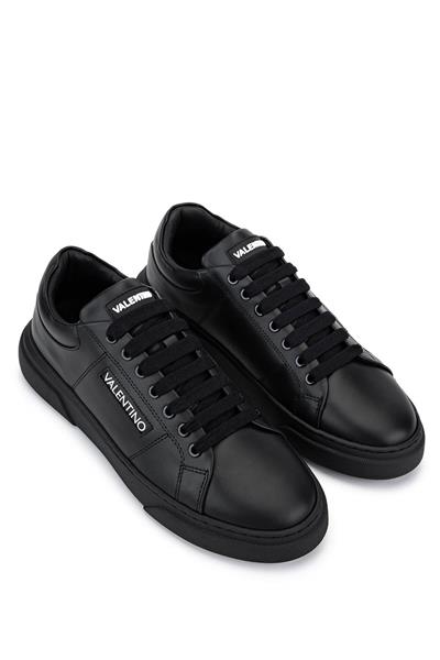 Mario Valentino Unisex Hakiki Deri Siyah Sneakers & Spor Ayakkabı