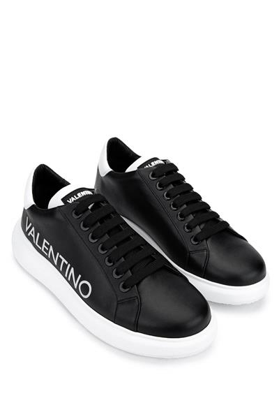 Mario Valentino Unisex Hakiki Deri Siyah Sneakers & Spor Ayakkabı