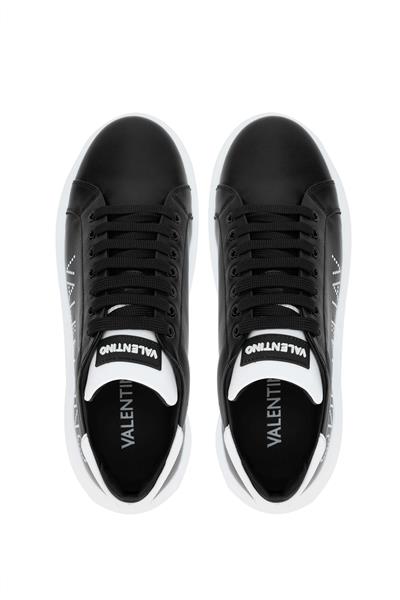 Mario Valentino Unisex Hakiki Deri Siyah Sneakers & Spor Ayakkabı
