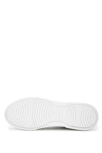 Mario Valentino Unisex Hakiki Deri Beyaz Sneakers & Spor Ayakkabı