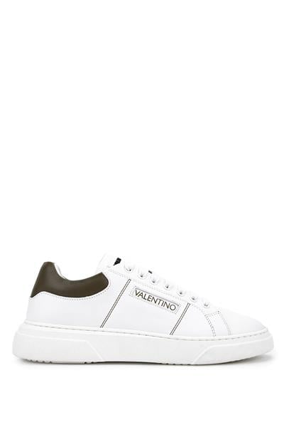 Mario Valentino Unisex Hakiki Deri Beyaz Sneakers & Spor Ayakkabı