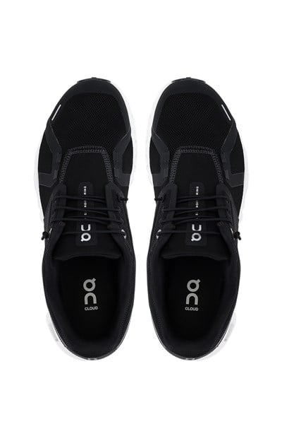 On Erkek Tekstil Siyah/Beyaz Sneakers & Spor Ayakkabı