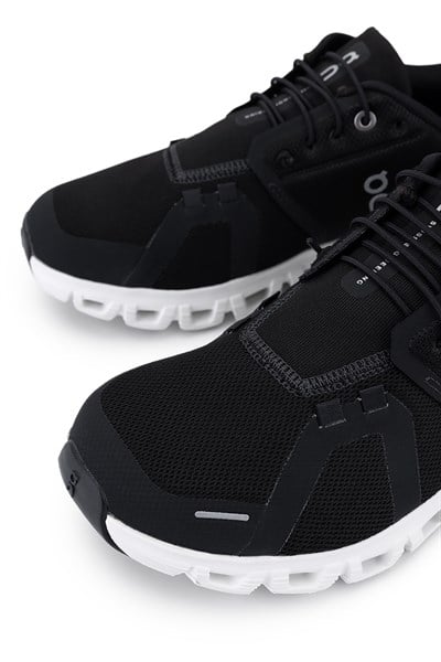 On Erkek Tekstil Siyah/Beyaz Sneakers & Spor Ayakkabı