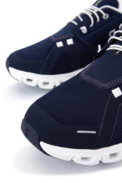 On Erkek Tekstil Lacivert/Beyaz Sneakers & Spor Ayakkabı