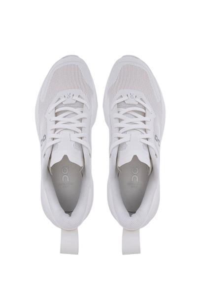 On Kadın Tekstil Beyaz/Buz Beyaz Sneakers & Spor Ayakkabı