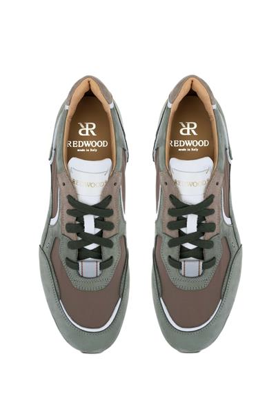 Redwood Erkek Deri & Tekstil Multi Renk Sneakers & Spor Ayakkabı