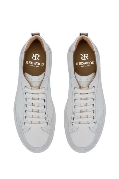 Redwood Erkek Hakiki Deri Beyaz Sneakers & Spor Ayakkabı