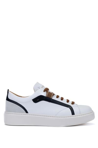 Redwood Erkek Hakiki Deri Beyaz Sneakers & Spor Ayakkabı