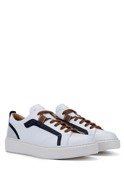 Redwood Erkek Hakiki Deri Beyaz Sneakers & Spor Ayakkabı