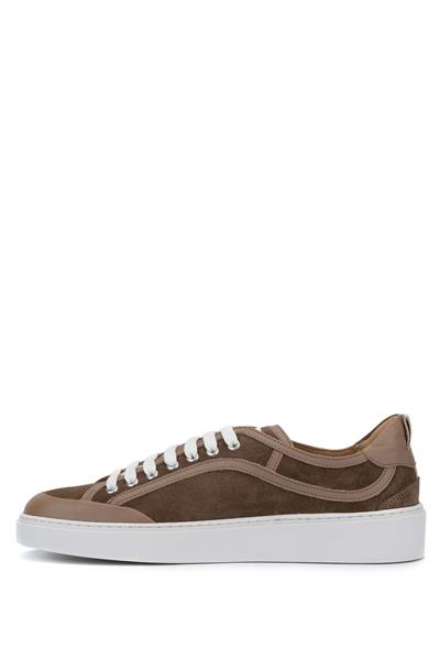 Redwood Erkek Hakiki Deri Kahverengi Sneakers & Spor Ayakkabı