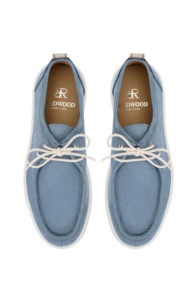 Redwood Erkek Hakiki Deri Mavi Sneakers & Spor Ayakkabı