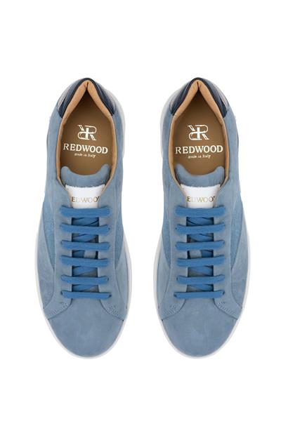 Redwood Erkek Hakiki Deri Mavi Sneakers & Spor Ayakkabı