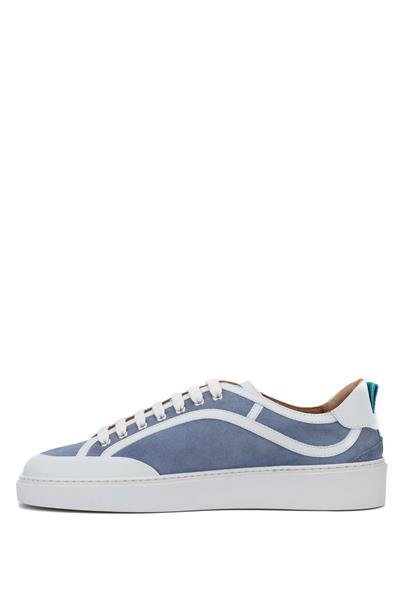 Redwood Erkek Hakiki Deri Mavi Sneakers & Spor Ayakkabı