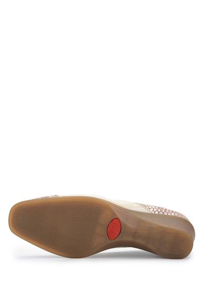 Relax Anatomic Kadın Hakiki Deri Bej Comfort Ayakkabı